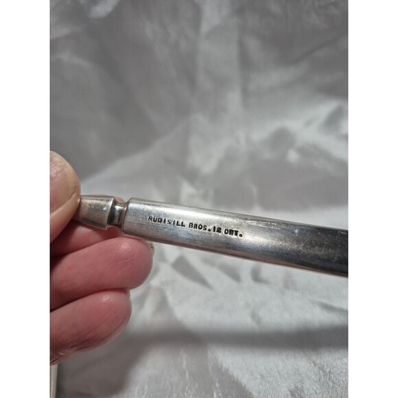 Vintage RUDISILL BROS. 12 DWT., Silverplate Set OF 3 Forks RARE - Picture 4 of 11